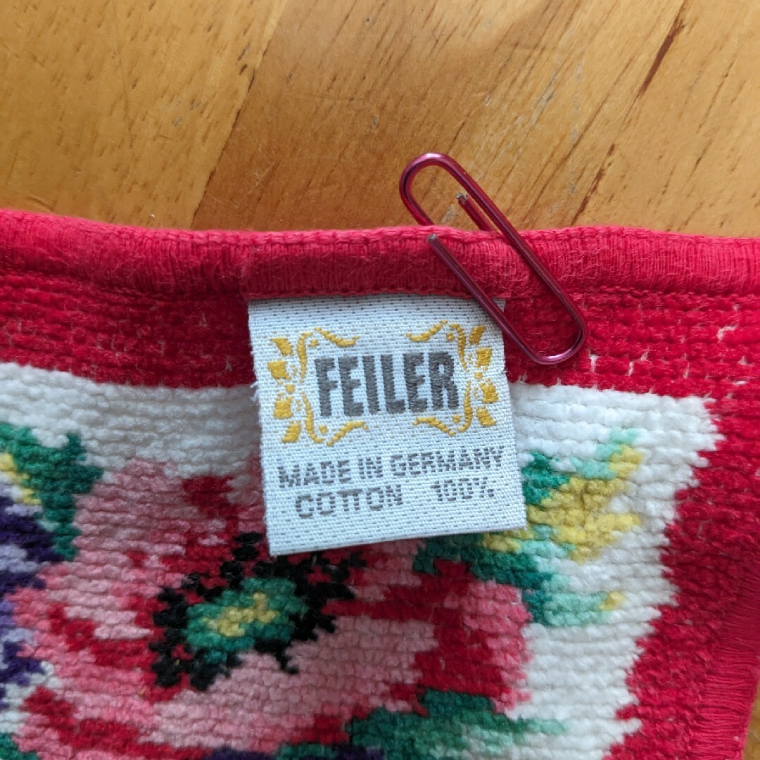 FEILER(フェイラー)のフェイラー　ハンカチ　ドイツ製 レディースのファッション小物(ハンカチ)の商品写真