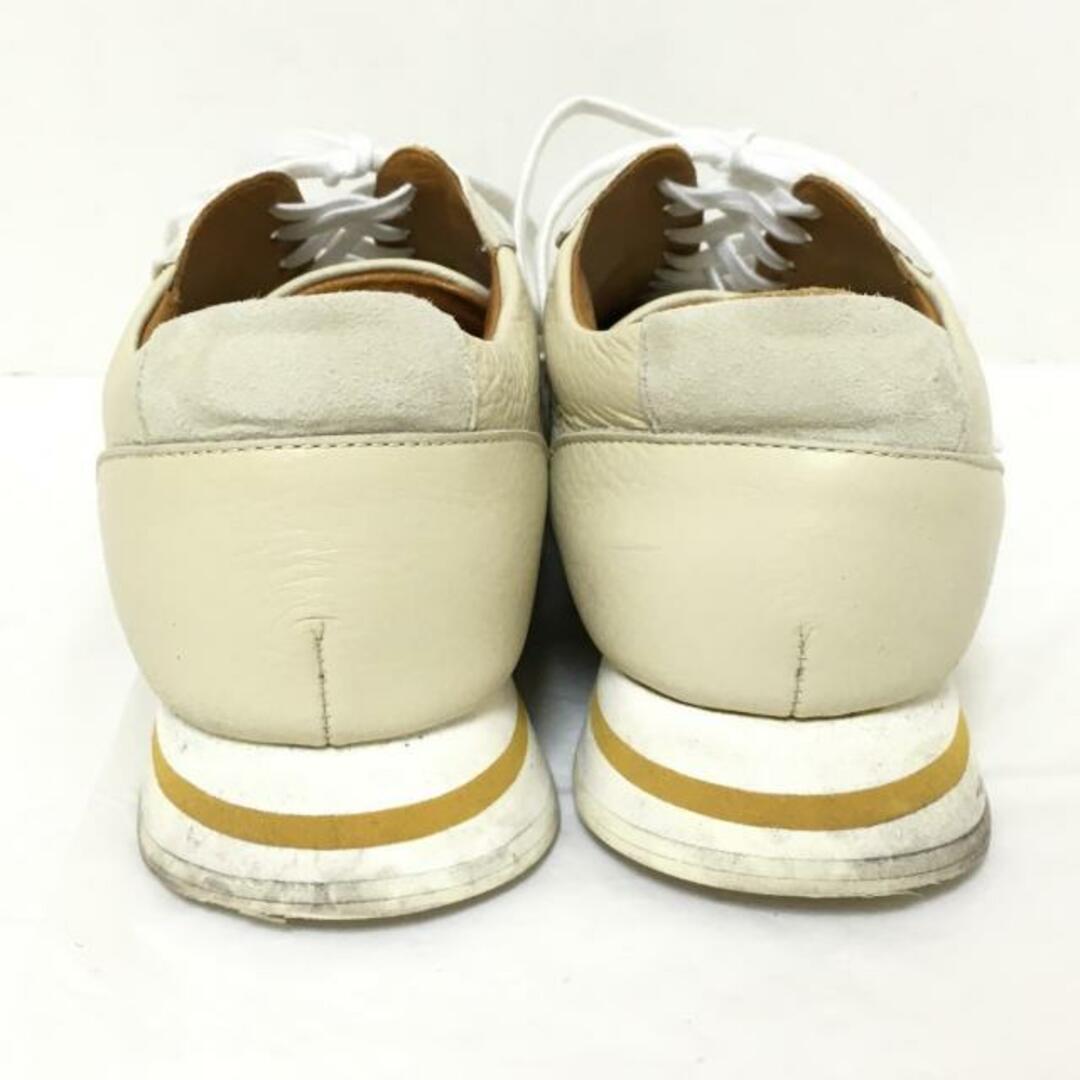 SANYO YAMACHO(サンヨウヤマチョウ)の三陽山長(サンヨウヤマチョウ) スニーカー 7 メンズ - アイボリー インソール取外し可 レザー メンズの靴/シューズ(スニーカー)の商品写真