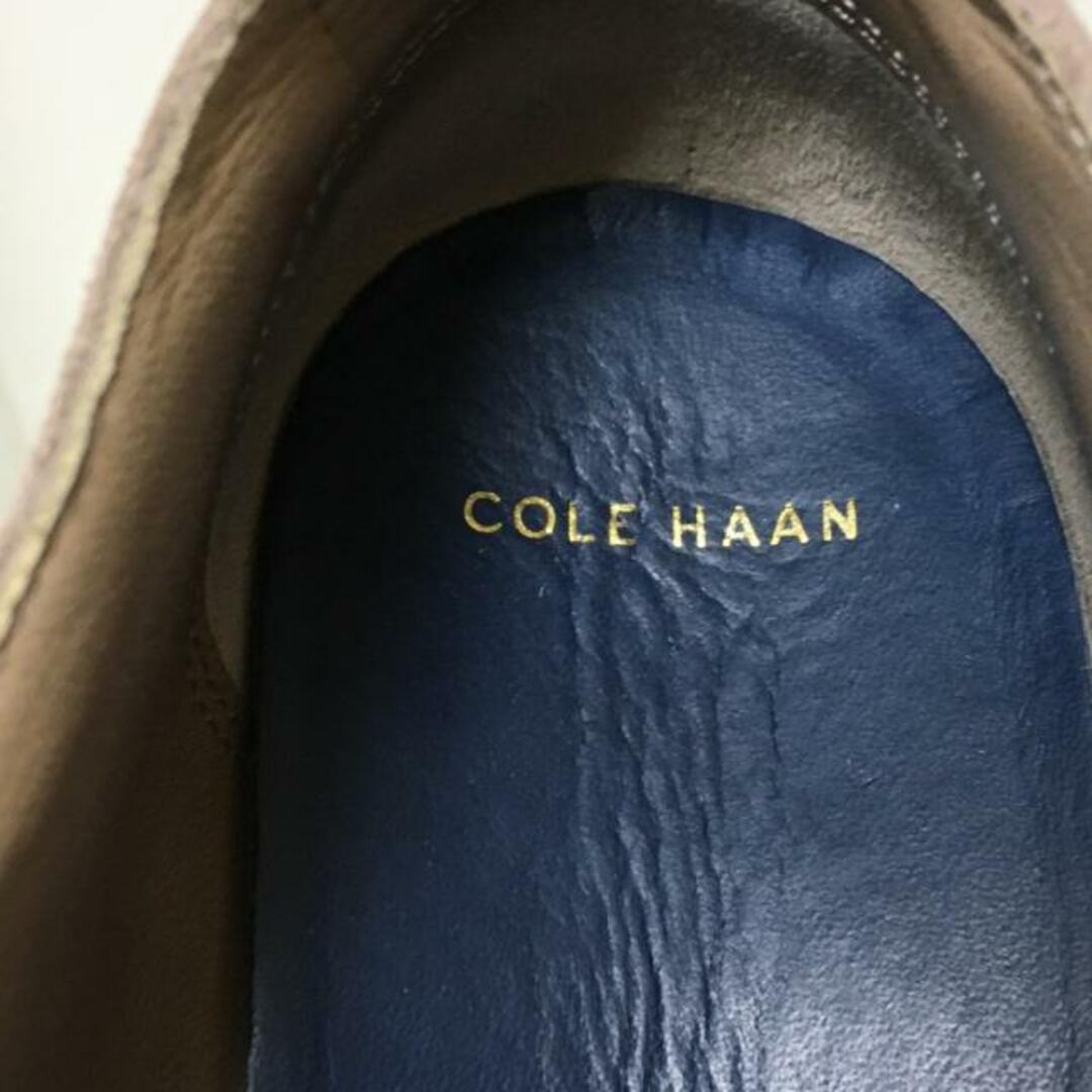 Cole Haan(コールハーン)のCOLE HAAN(コールハーン) シューズ 6 1/2B レディース - ベージュ LUNAGRAND/ウィングチップ スエード レディースの靴/シューズ(その他)の商品写真