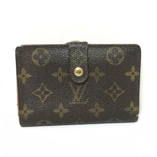 ルイヴィトン(LOUIS VUITTON)のLOUIS VUITTON(ルイヴィトン) 2つ折り財布 モノグラム ポルトモネビエヴィエノワ M61663 - モノグラム・キャンバス ×クロスグレインレザー(財布)