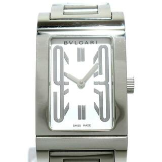 ブルガリ(BVLGARI)のBVLGARI(ブルガリ) 腕時計 レッタンゴロ RT39S レディース 白(腕時計)