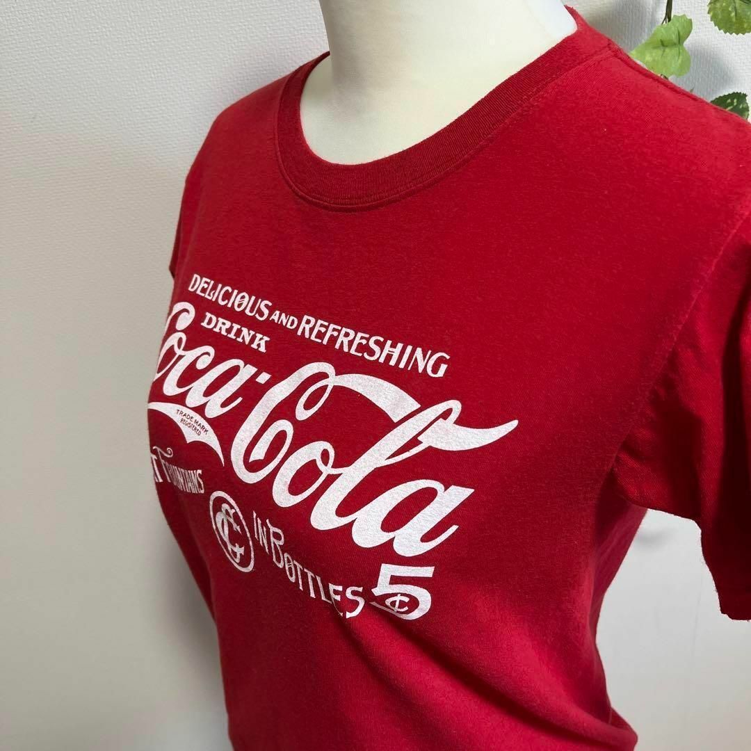 コカ・コーラ(コカコーラ)の古着✨美品✨ Coca-Cola コカコーラ Tシャツ 赤 S メンズのトップス(Tシャツ/カットソー(半袖/袖なし))の商品写真