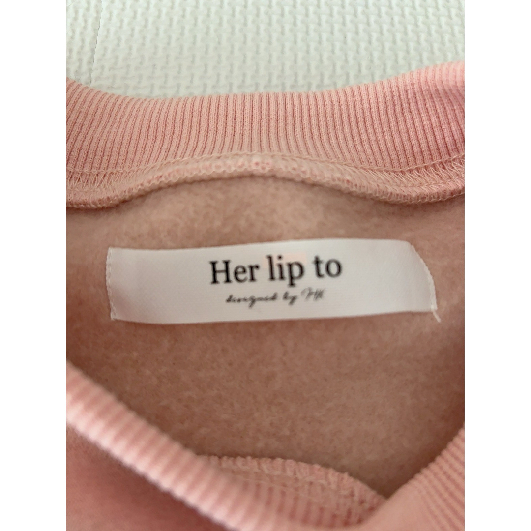 Her lip to(ハーリップトゥ)のherlipto  アフタヌーンティー限定販売　HLT CAFE  Sweat レディースのトップス(トレーナー/スウェット)の商品写真