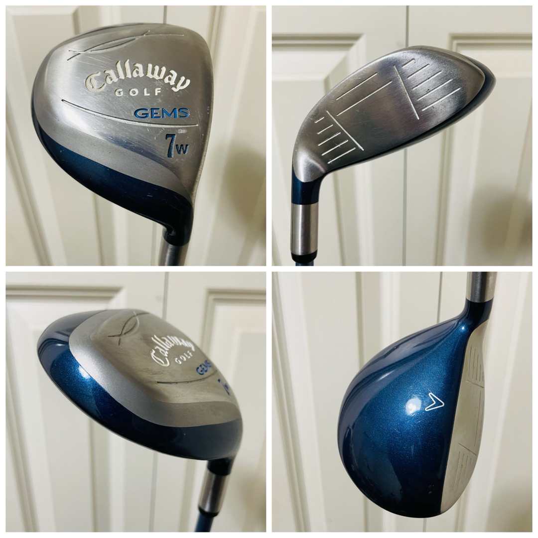 Callaway(キャロウェイ)の6457 Callaway GEMS キャロウェイ  レディース　セット　右利き スポーツ/アウトドアのゴルフ(クラブ)の商品写真