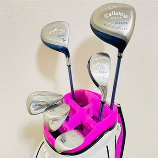 Callaway - 6457 Callaway GEMS キャロウェイ  レディース　セット　右利き