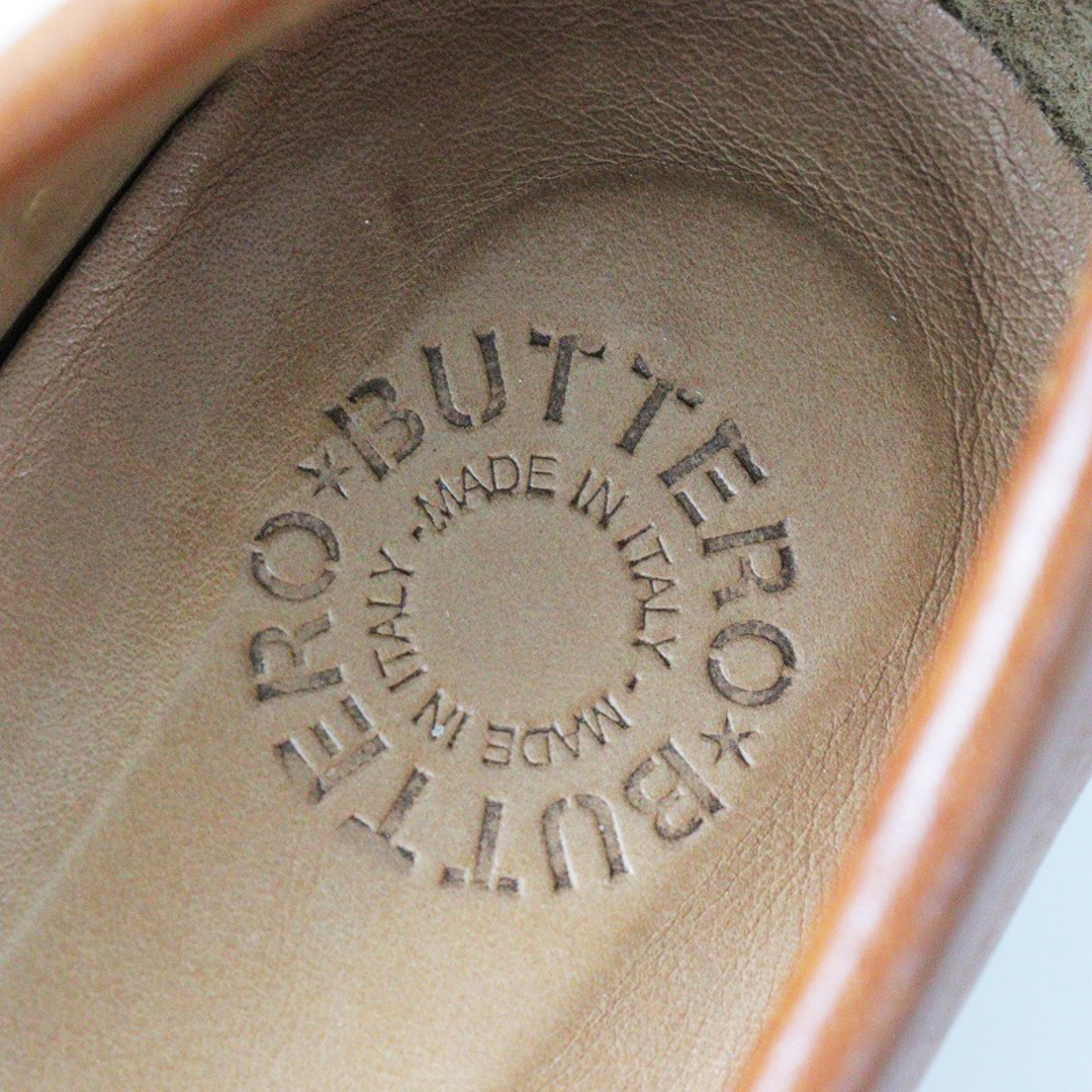 BUTTERO(ブッテロ)のブッテロ BUTTERO レザー リボンパンプス 36/ブラウン【2400013781602】 レディースの靴/シューズ(ハイヒール/パンプス)の商品写真