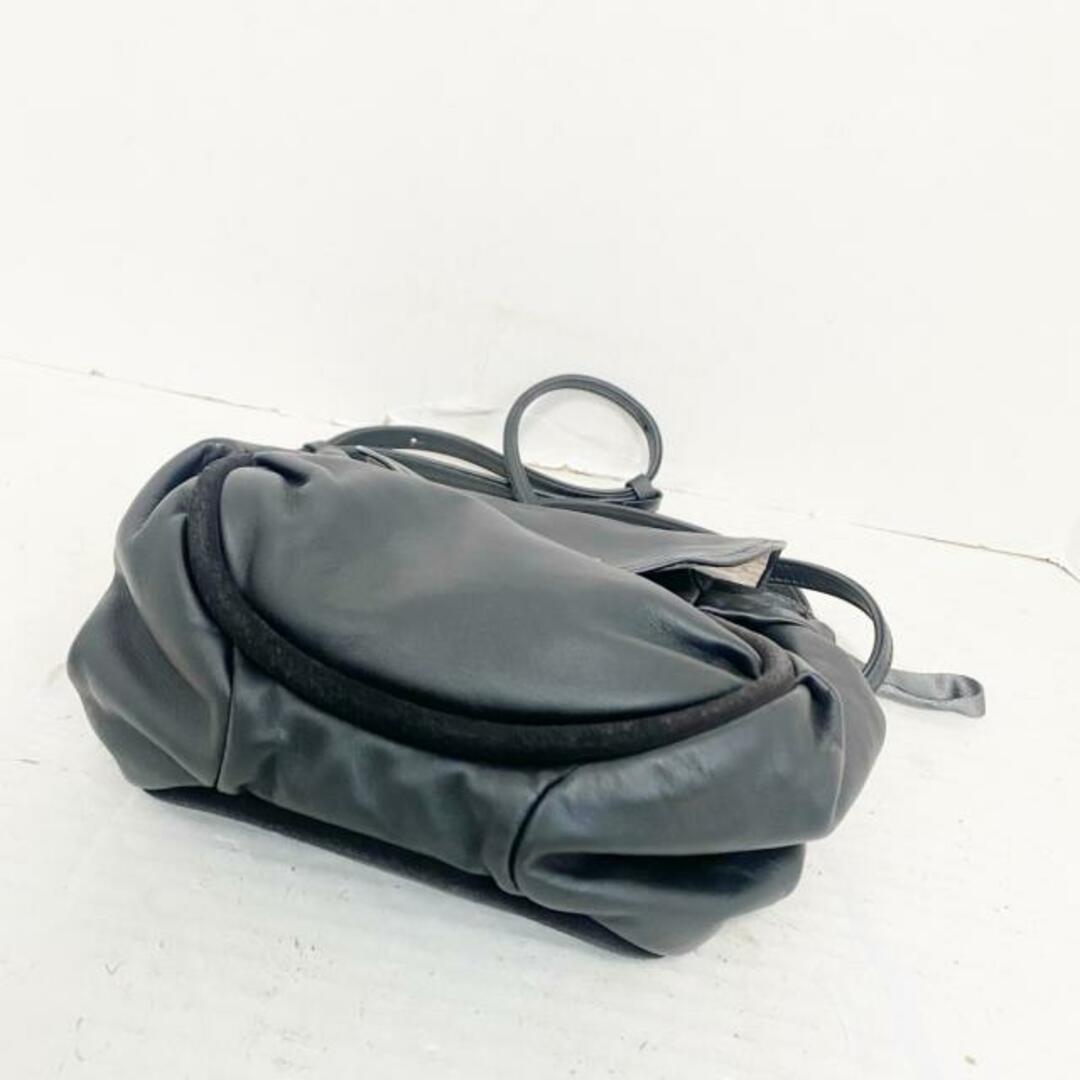 repetto(レペット)のrepetto(レペット) ショルダーバッグ - 黒 ミニバッグ/斜めがけ レザー×スエード レディースのバッグ(ショルダーバッグ)の商品写真