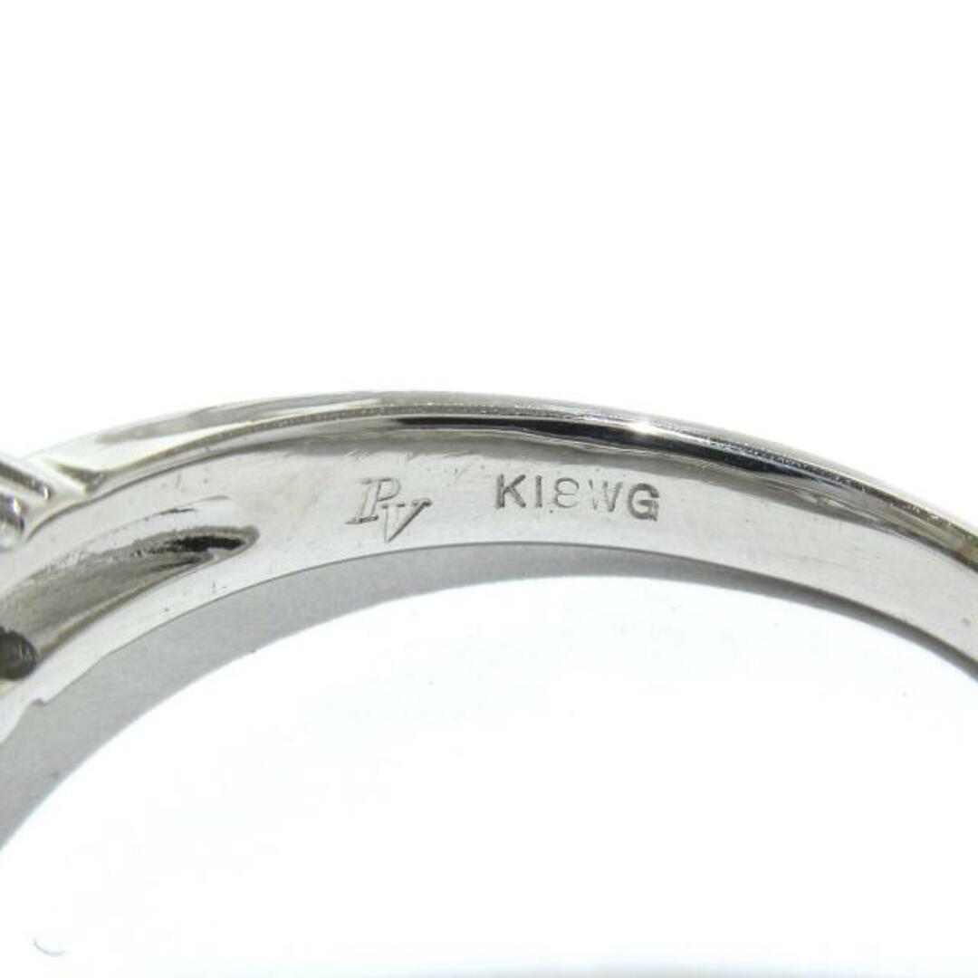 PonteVecchio(ポンテヴェキオ)のPonteVecchio(ポンテヴェキオ) リング美品  ハッピーハート K18WG×ダイヤモンド ダイヤ中央1PD0.349ct/パヴェダイヤ0.68ct/ハート レディースのアクセサリー(リング(指輪))の商品写真