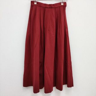 グラフペーパー(Graphpaper)のGraphpaper 新品 Jersey Skirt GL183-40032 定価26400円 サイズ0 ロングスカート レッド レディース グラフペーパー【中古】4-0310M♪(ロングスカート)