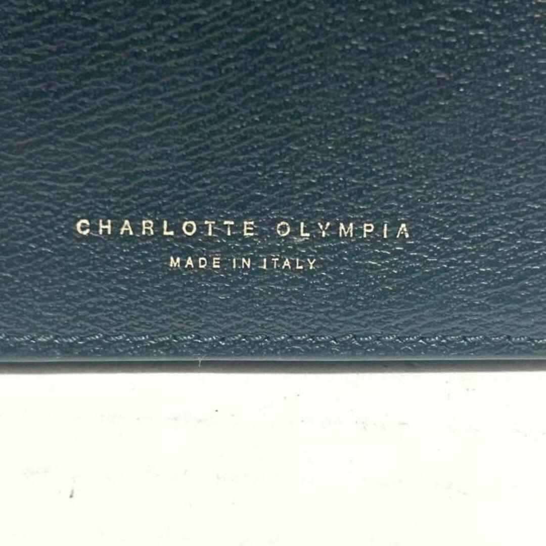 Charlotte Olympia(シャルロットオリンピア)のCharlotte Olympia(シャーロットオリンピア) コインケース - 黒×ゴールド ネコ レザー レディースのファッション小物(コインケース)の商品写真
