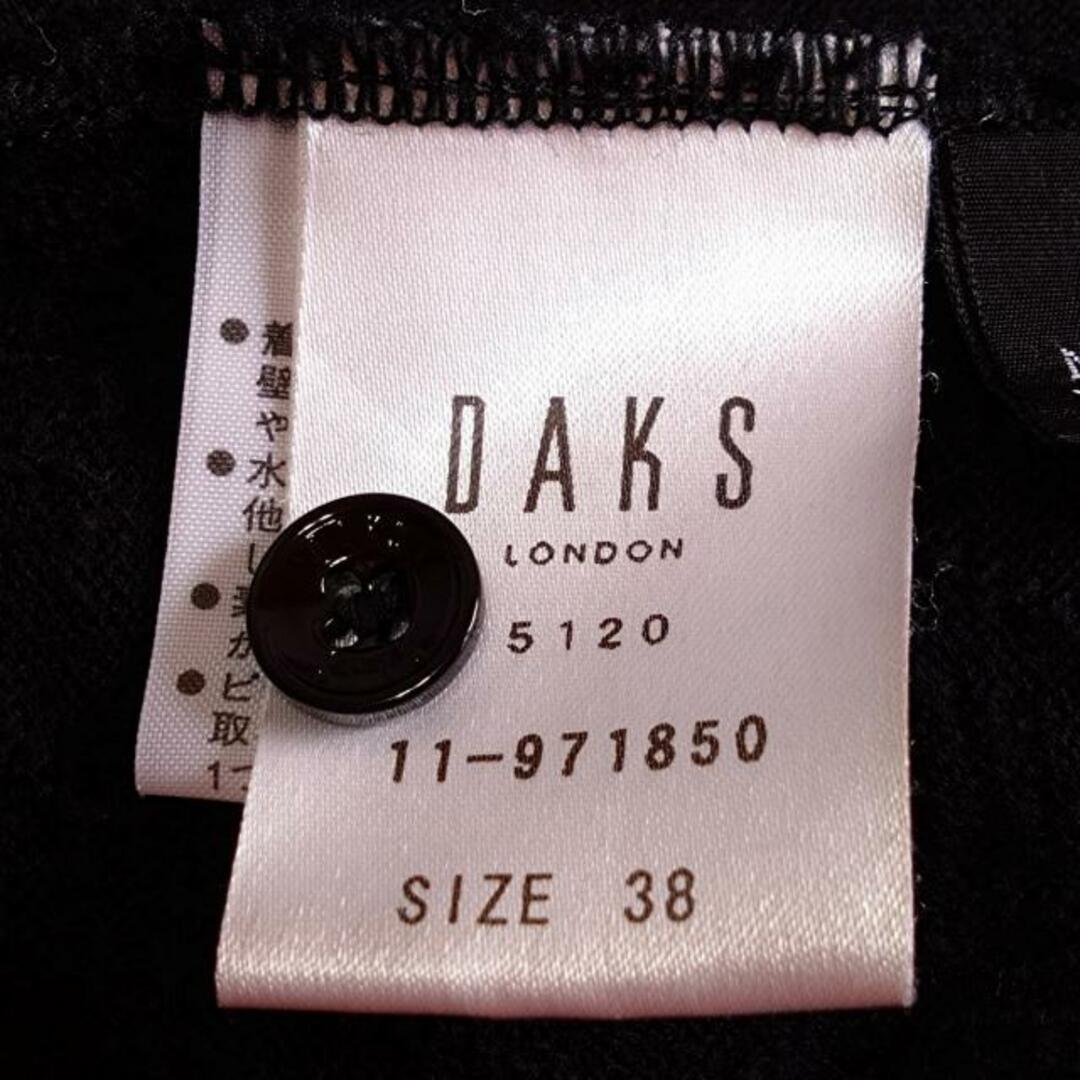 DAKS(ダックス)のDAKS(ダックス) カーディガン サイズ38 L レディース - 黒×ベージュ×マルチ 長袖/ニット レディースのトップス(カーディガン)の商品写真