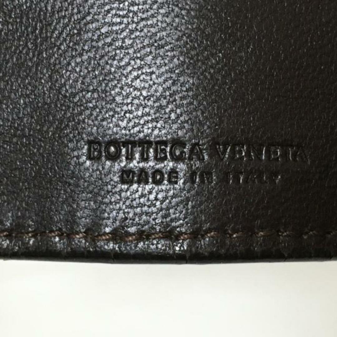 Bottega Veneta(ボッテガヴェネタ)のBOTTEGA VENETA(ボッテガヴェネタ) キーケース イントレチャート ダークブラウン 5連フック レザー レディースのファッション小物(キーケース)の商品写真