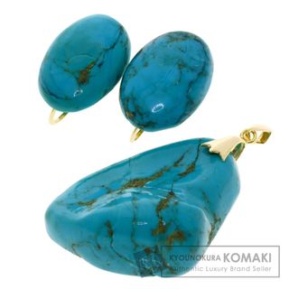 SELECT JEWELRY トルコ石 ペンダントトップ K18YG レディース(その他)