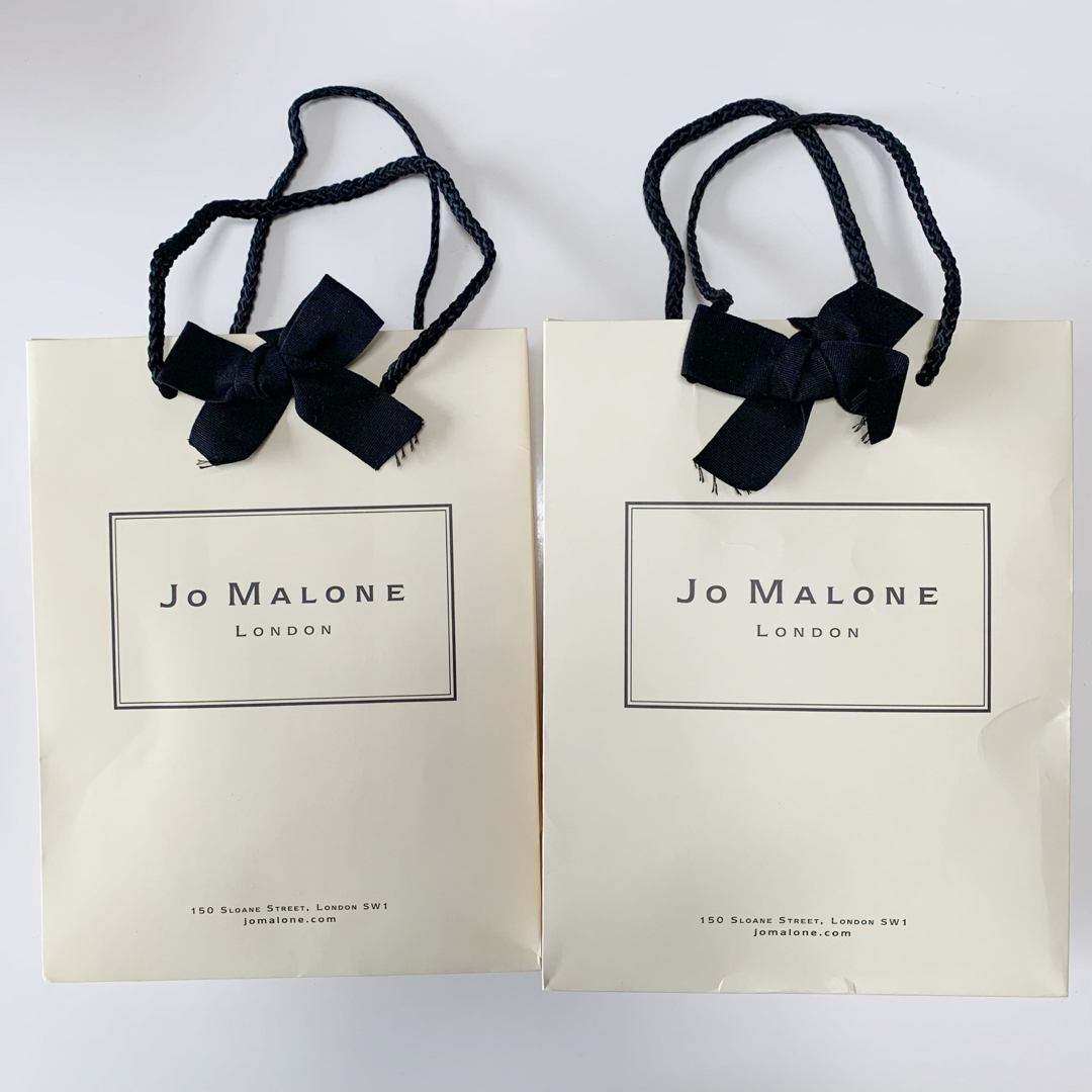 Jo Malone(ジョーマローン)のジョーマローン ショップ袋 2枚 レディースのバッグ(ショップ袋)の商品写真