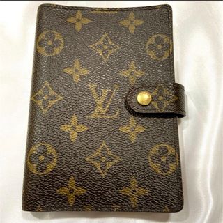 ルイヴィトン(LOUIS VUITTON)の美品 LOUIS VUITTON 手帳カバー モノグラム(手帳)