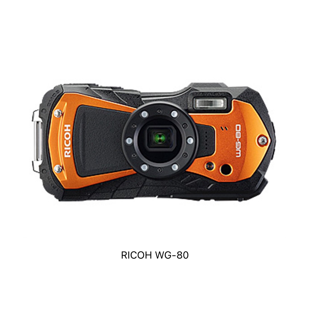 RICOH(リコー)のリコー RICOH RICOH WG-80 オレンジ  スマホ/家電/カメラのカメラ(コンパクトデジタルカメラ)の商品写真