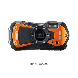 リコー(RICOH)のリコー RICOH RICOH WG-80 オレンジ (コンパクトデジタルカメラ)