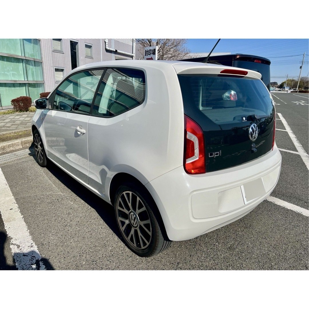 Volkswagen(フォルクスワーゲン)の【美車】VWアップ！UP!/ホワイトアップ200台限定車 自動車/バイクの自動車(車体)の商品写真