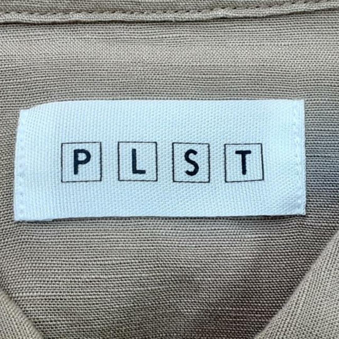 PLST(プラステ)のPLS+T(PLST)(プラステ) ジャケット サイズM レディース美品  - ライトブラウン 長袖/春/秋 レディースのジャケット/アウター(その他)の商品写真