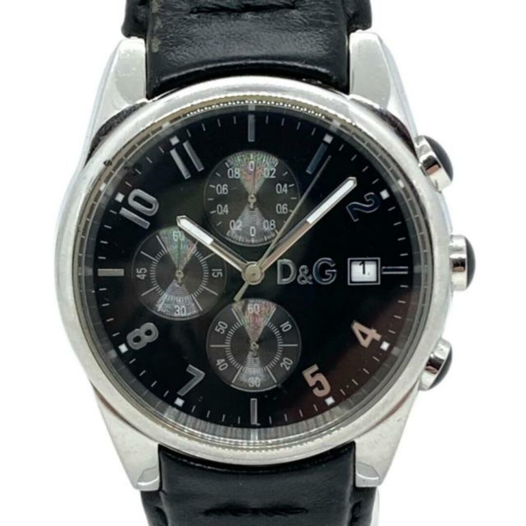 D&G(ディーアンドジー)のD&G(ディーアンドジー) 腕時計 - メンズ 黒 メンズの時計(その他)の商品写真