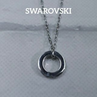 SWAROVSKI - 【匿名配送】 SWAROVSKI スワロフスキー ネックレス シルバー 12