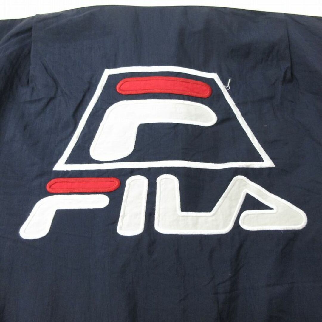 FILA - XL☆古着 フィラ FILA 長袖 ナイロン ジャケット メンズ FILA - XL☆古着 フィラ FILA 長袖 ナイロン ジャケット メンズ