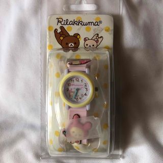 リラックマ(リラックマ)の新品　未開封　リラックマ　腕時計　ピンク(キャラクターグッズ)