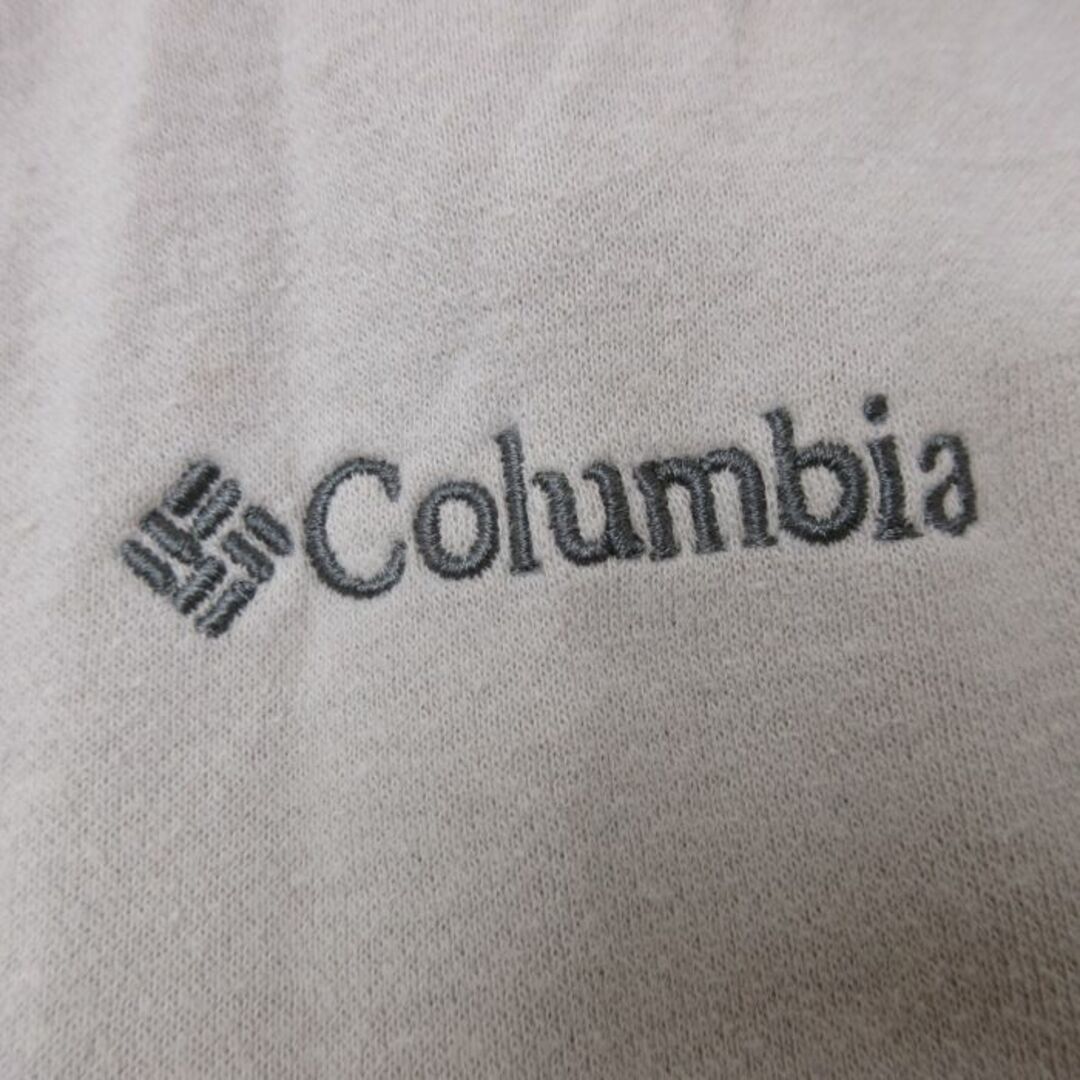 Columbia(コロンビア)のXL★古着 コロンビア COLUMBIA Columbia 長袖 ブランド スウェット メンズ 00年代 00s 山 クルーネック ベージュ カーキ 23oct20 中古 スエット トレーナー トップス メンズのトップス(パーカー)の商品写真