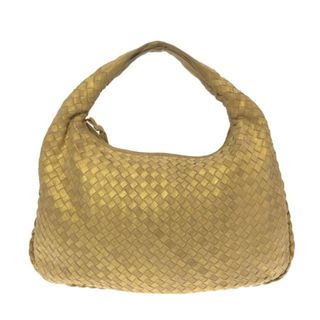 ボッテガヴェネタ(Bottega Veneta)のBOTTEGA VENETA(ボッテガヴェネタ) ハンドバッグ ミディアムヴェネタバッグ 115653 ゴールド レザー(ハンドバッグ)