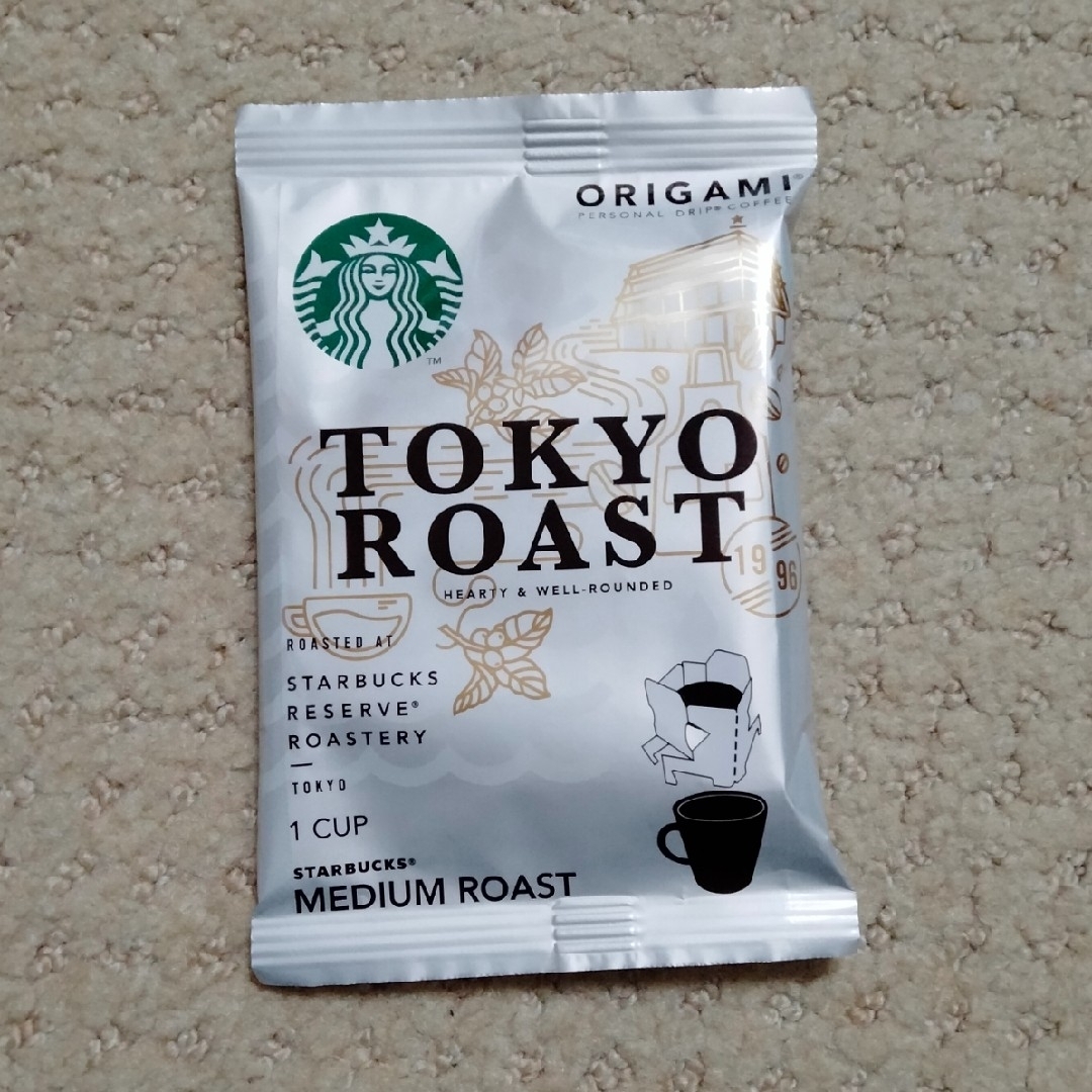 Starbucks Coffee(スターバックスコーヒー)のスタバ　東京ロースト　オリガミ　6袋 食品/飲料/酒の飲料(コーヒー)の商品写真