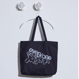 ワンエルディーケーセレクト(1LDK SELECT)の新品 everyone Vincent TOTE BAG BLACK GRAY(トートバッグ)