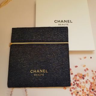 シャネル(CHANEL)の【新品】CHANEL　シャネル ノベルティポーチ 2023 ネイビー(ポーチ)