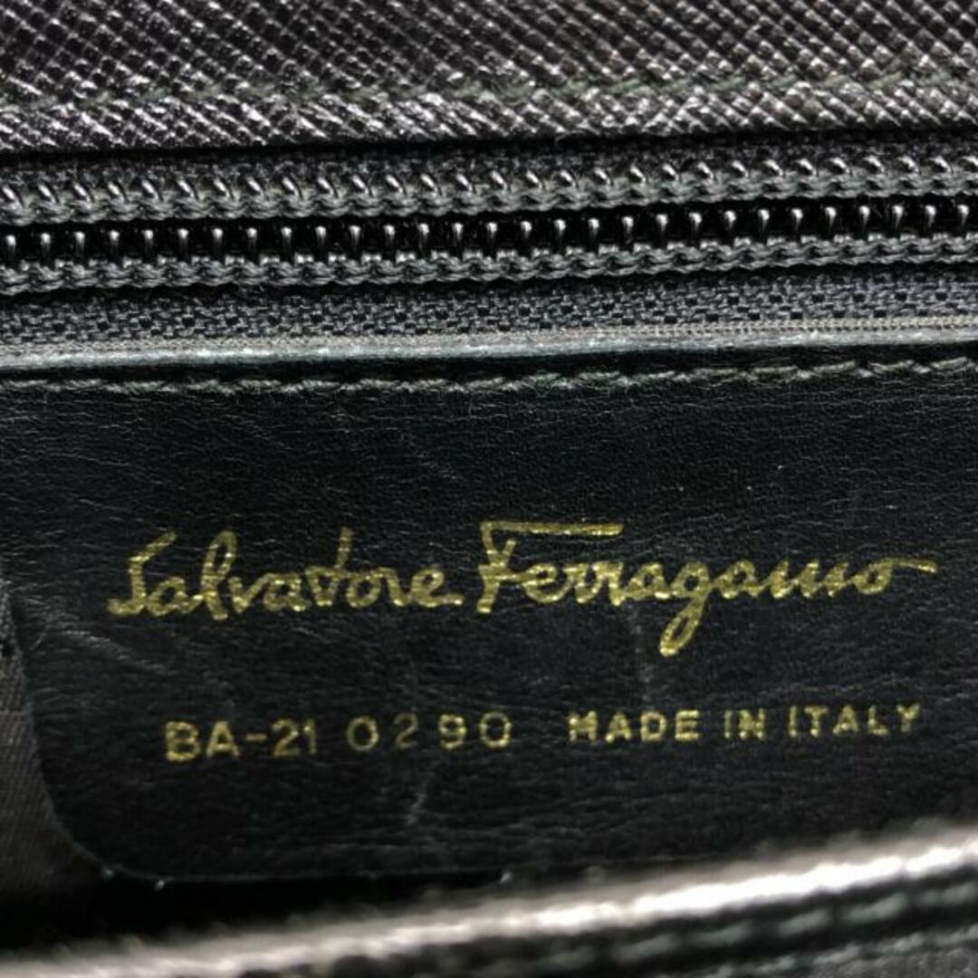 Salvatore Ferragamo(サルヴァトーレフェラガモ)のサルバトーレフェラガモ ハンドバッグ 黒 レディースのバッグ(ハンドバッグ)の商品写真