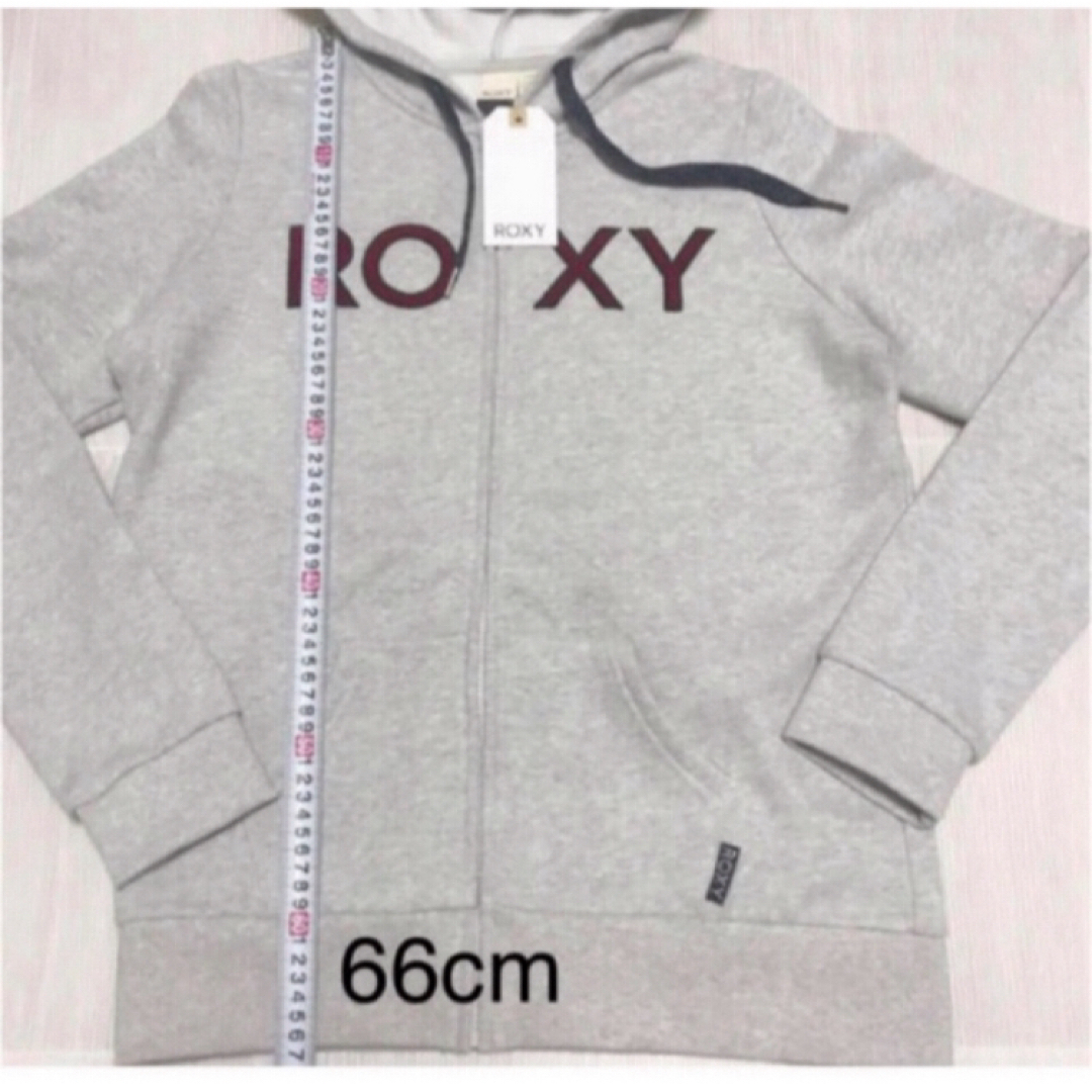 Roxy(ロキシー)の送料無料 新品 ROXY ロキシー レディース ジップアップパーカー L レディースのトップス(パーカー)の商品写真