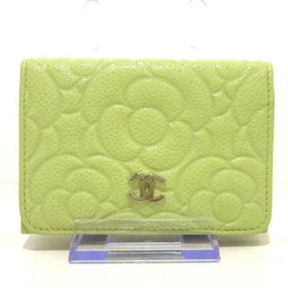 シャネル(CHANEL)のシャネル Wホック財布美品  カメリア(財布)