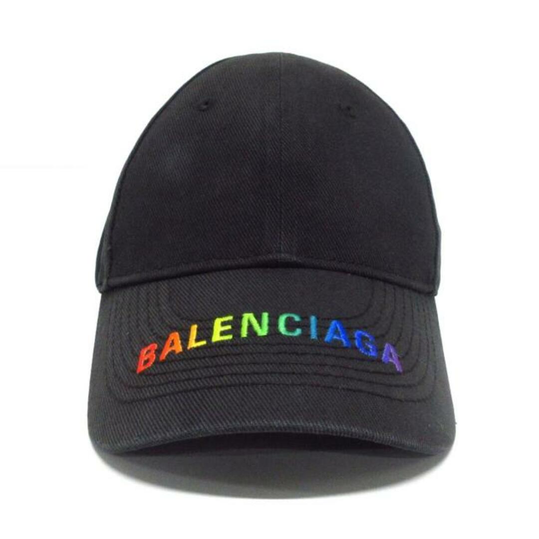 Balenciaga - BALENCIAGA(バレンシアガ) キャップ L 58 - 黒×マルチ 