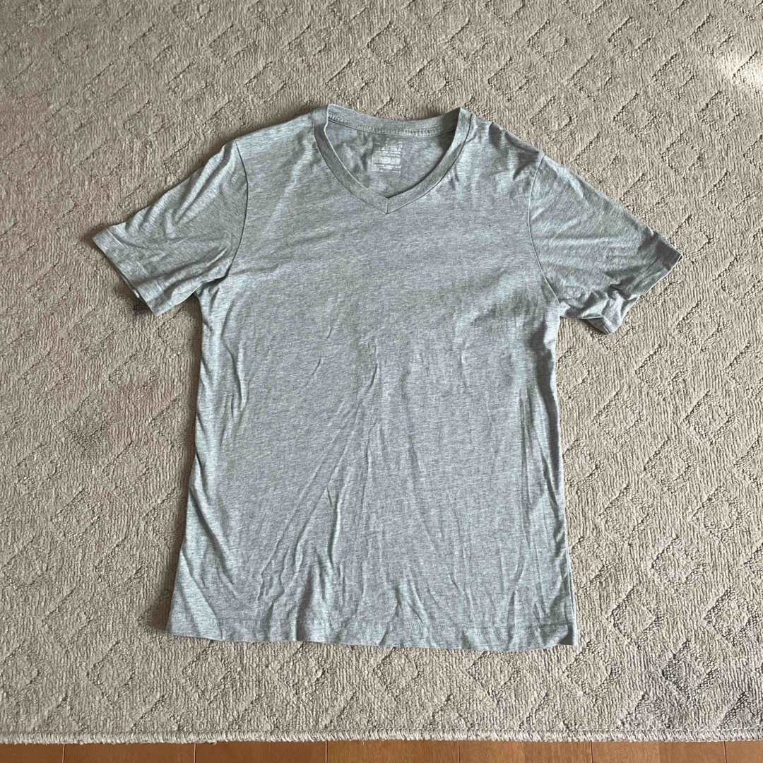 MUJI (無印良品)(ムジルシリョウヒン)のVネックTシャツ メンズのトップス(Tシャツ/カットソー(半袖/袖なし))の商品写真