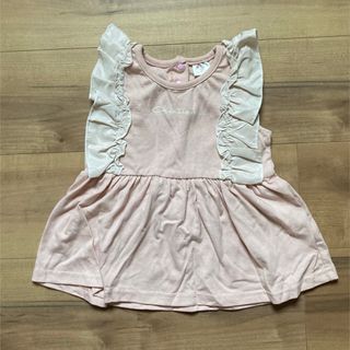 シマムラ(しまむら)の未使用　100サイズ　トップス　フリル(Tシャツ/カットソー)