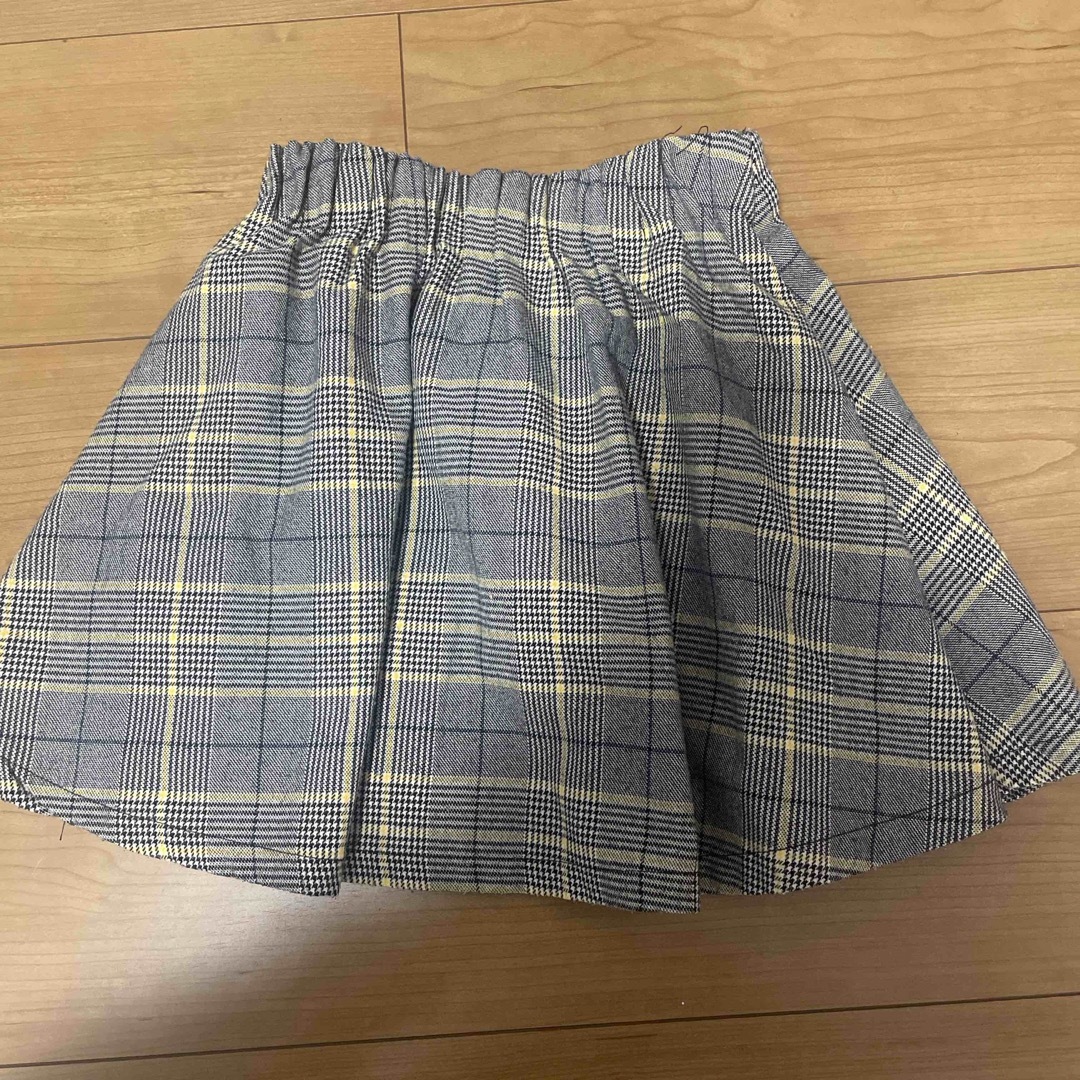 GLOBAL WORK(グローバルワーク)のグローバルワークのチェックスカート キッズ/ベビー/マタニティのキッズ服女の子用(90cm~)(スカート)の商品写真