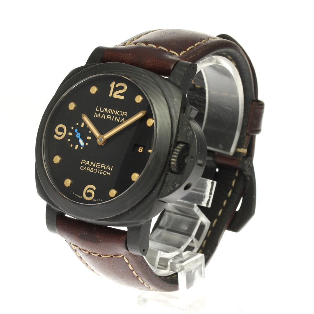 PANERAI(パネライ)のパネライ PANERAI PAM00661 ルミノールマリーナ 1950 カーボテック デイト 自動巻き メンズ _808700 メンズの時計(腕時計(アナログ))の商品写真