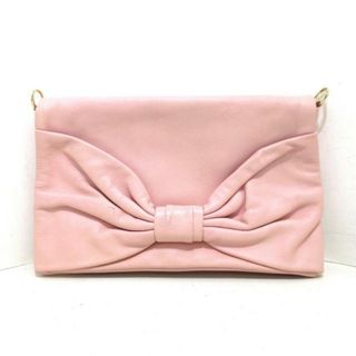 レッドヴァレンティノ(RED VALENTINO)のレッドバレンチノ クラッチバッグ ピンク(クラッチバッグ)