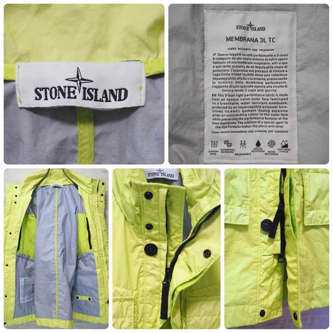 STONE ISLAND(ストーンアイランド)のSTONE ISLAND 22SS Membrana 3L Vest-Ylw/L メンズのトップス(ベスト)の商品写真