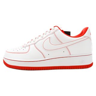 ナイキ(NIKE)のNIKE ナイキ AIR FORCE 1 07 CV1724-100 エアフォース1 ローカットスニーカー ホワイト/レッド US10.5/28.5cm(スニーカー)