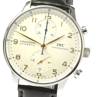 インターナショナルウォッチカンパニー(IWC)のIWC IWC SCHAFFHAUSEN IW371445 ポルトギーゼ クロノグラフ 自動巻き メンズ _805011(腕時計(アナログ))