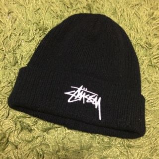 ステューシー(STUSSY)のstussy定番ニットキャップ(ニット帽/ビーニー)