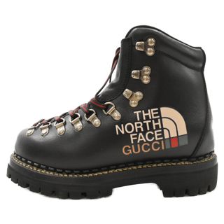 GUCCI グッチ ×THE NORTH FACE ザノースフェイス トレッキングブーツ ブラック 655398