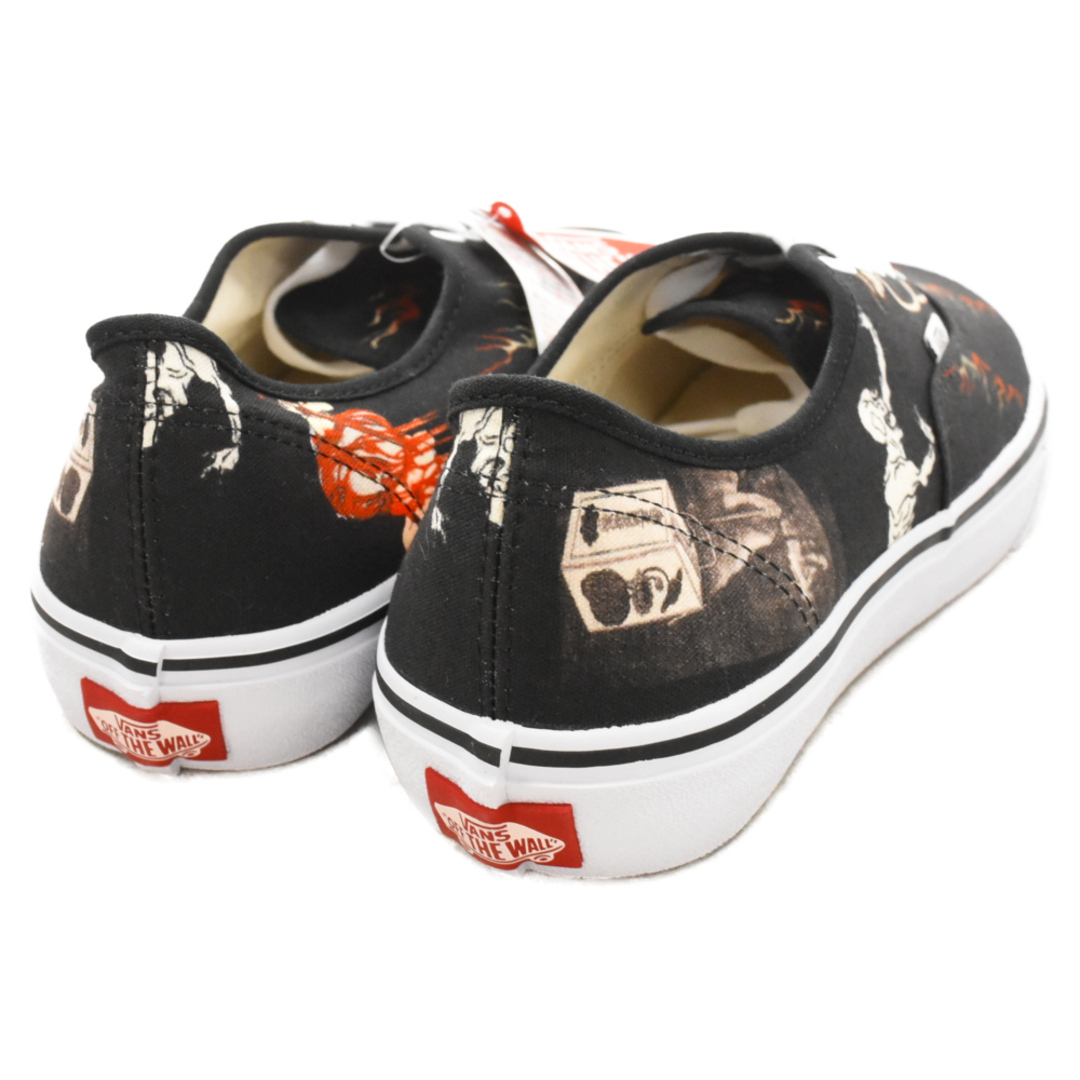 WACKO MARIA(ワコマリア)のWACKO MARIA ワコマリア ×VANS AUTHENTIC V44CF 天国東京お化け図 バンズ オーセンティック ローカットスニーカー ブラック US9/27cm メンズの靴/シューズ(スニーカー)の商品写真