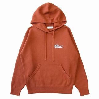 ラコステ LACOSTE オーバーサイズ コットン ニット フード セーター S