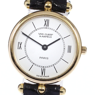 ヴァンクリーフアンドアーペル(Van Cleef & Arpels)のヴァンクリーフ＆アーペル Van Cleef & Arpels クラシック YGベゼル クォーツ レディース _806187(腕時計)