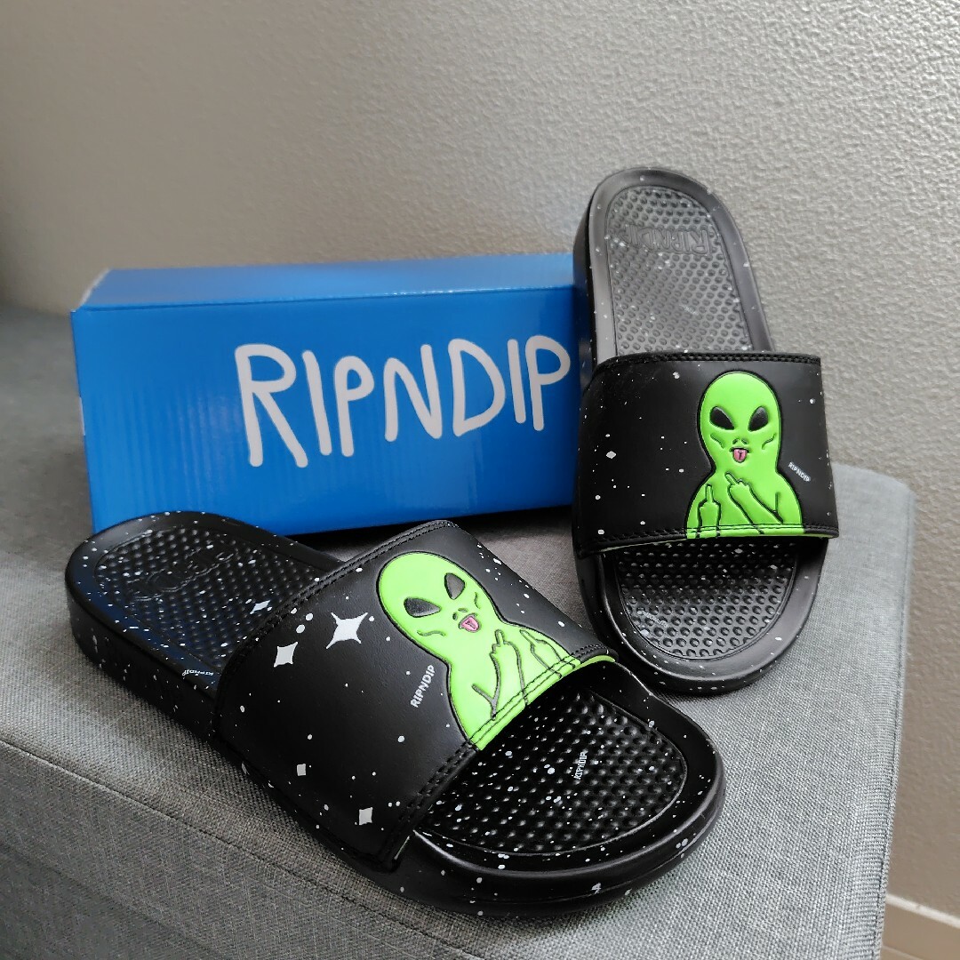 RIPNDIP(リップンディップ)の【新品】RIPNDIP/リップンディップ★サンダル　24〜24.5cm メンズの靴/シューズ(サンダル)の商品写真